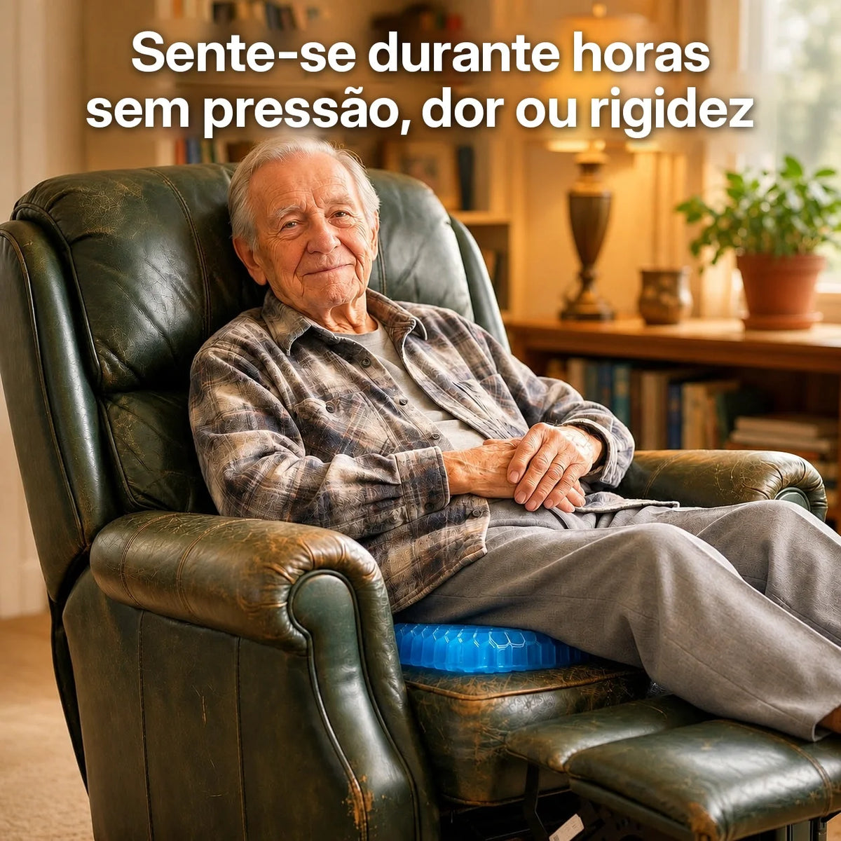 Elimine a Dor no Cóccix e Sente-se Confortavelmente Durante Horas com o MediGel