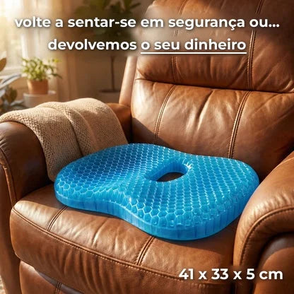 Elimine a Dor no Cóccix e Sente-se Confortavelmente Durante Horas com o MediGel