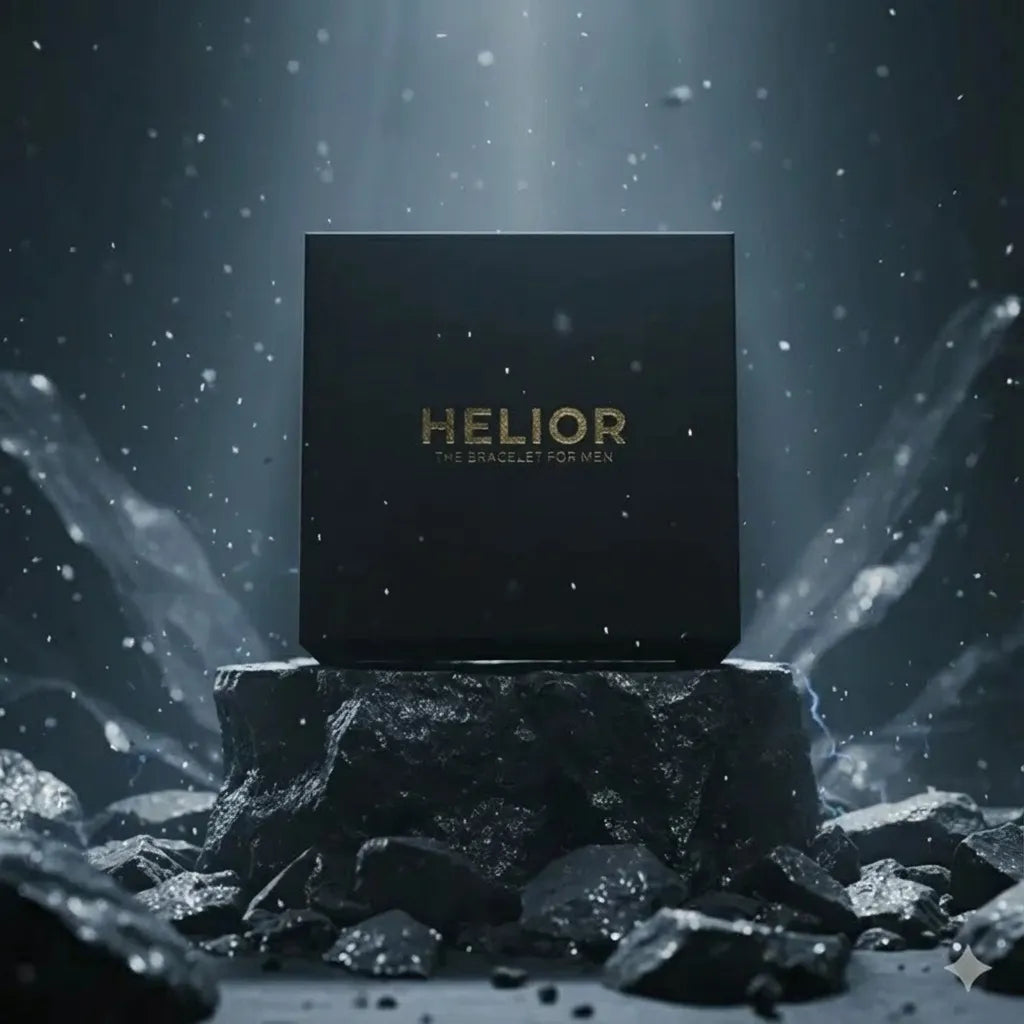HELIOR - Pulseira de Hematite