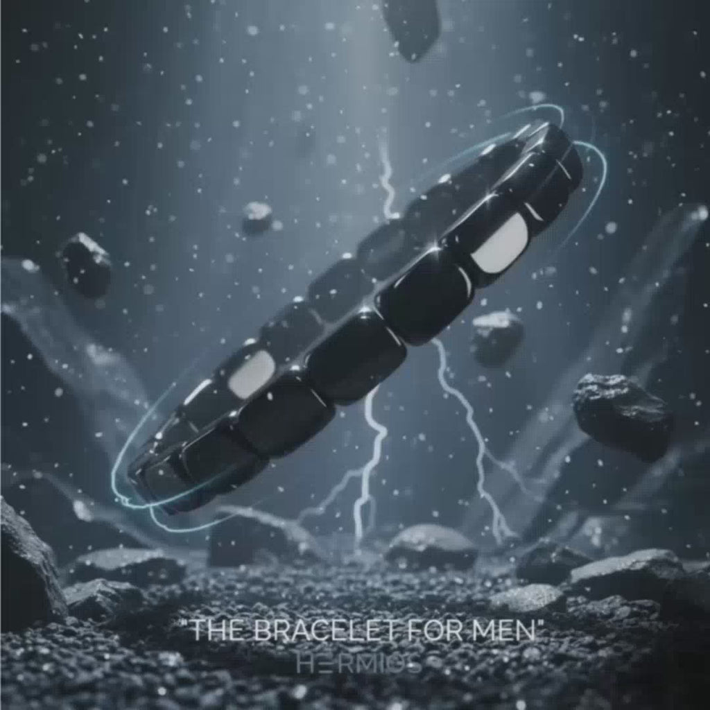 HELIOR - Pulseira de Hematite
