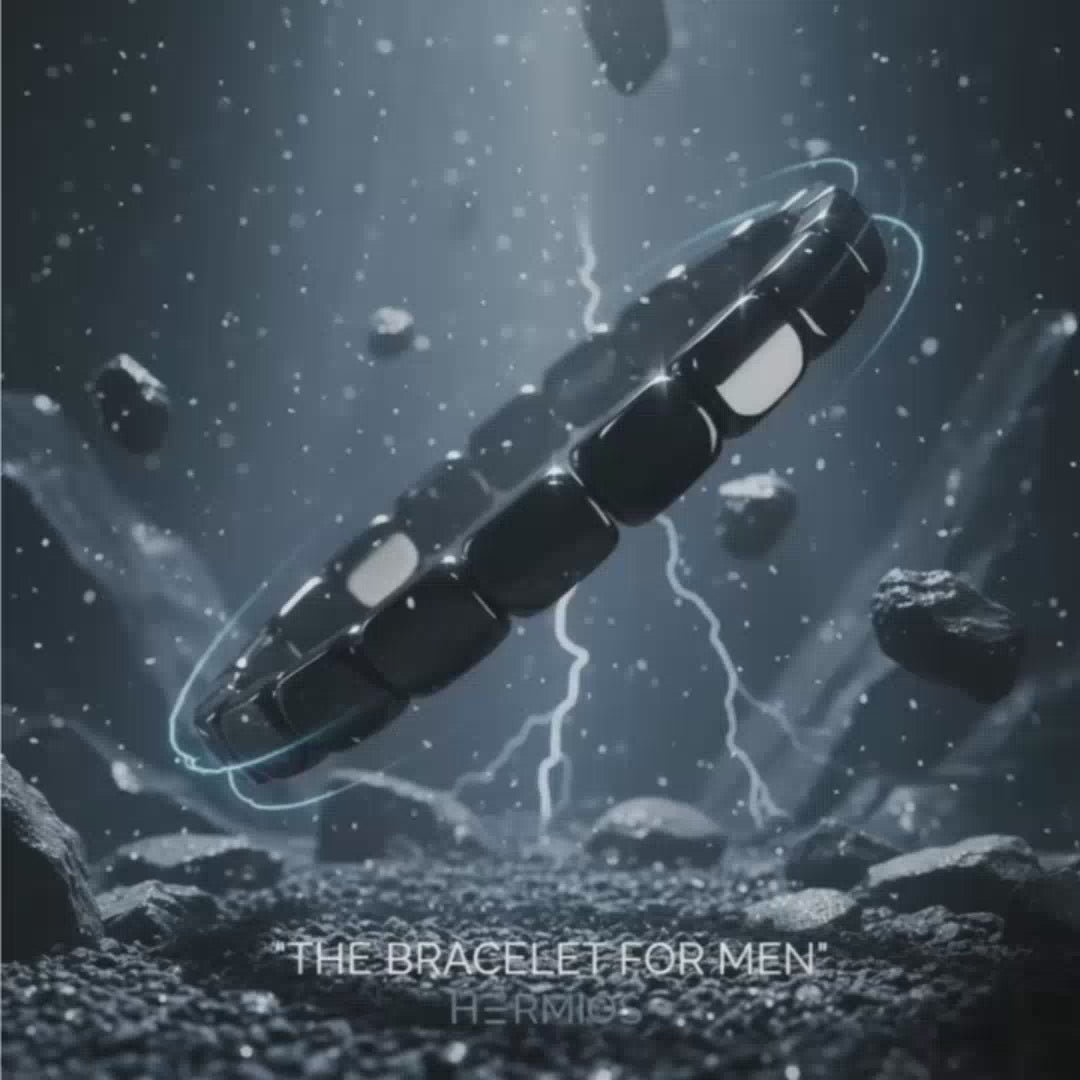 HELIOR - Pulseira de Hematite