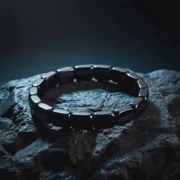 HELIOR - Pulseira de Hematite